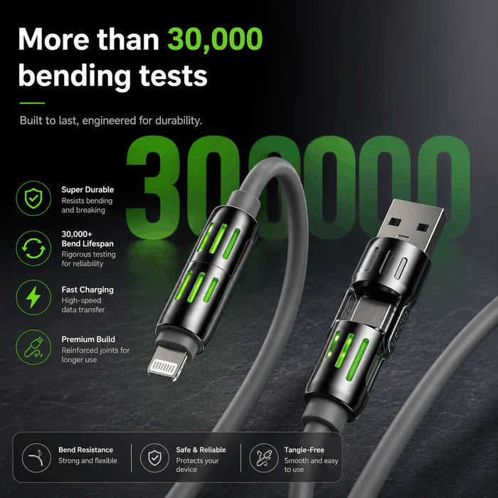 4-in-1 Ultra Fast Charging Cable (240W)