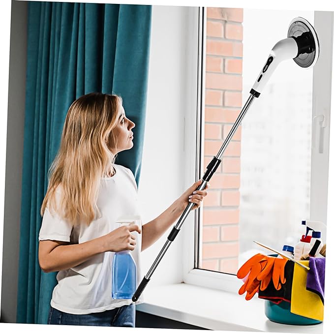 9-in-1 Electric Cleaning Brush فرشاة تنظيف كهربائية 9 في 1