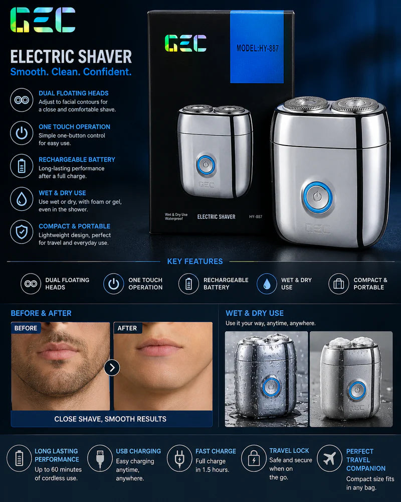 Electric Shaver | ماكينة الحلاقة الكهربائية