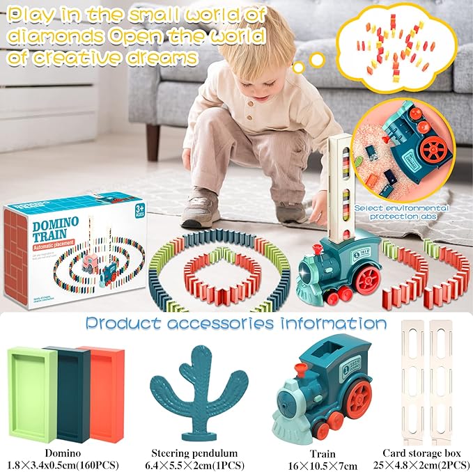 Domino Train Set | قطار الدومينو الذكي للأطفال
