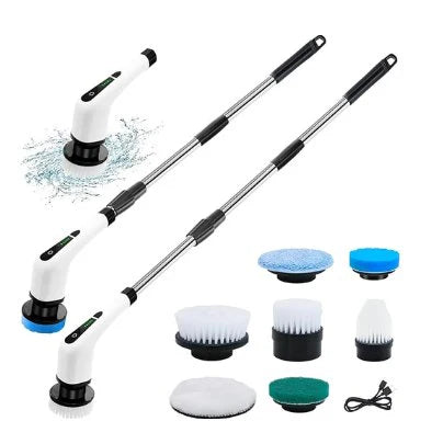 9-in-1 Electric Cleaning Brush فرشاة تنظيف كهربائية 9 في 1