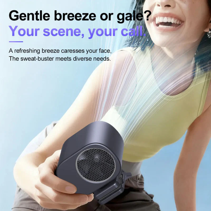 Personal Cooling Handheld Fan مروحة تبريد شخصية محمولة