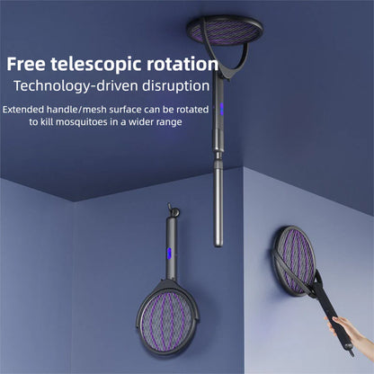 Telescopic Electric Mosquito Swatter | مضرب البعوض الكهربائي التلسكوبي