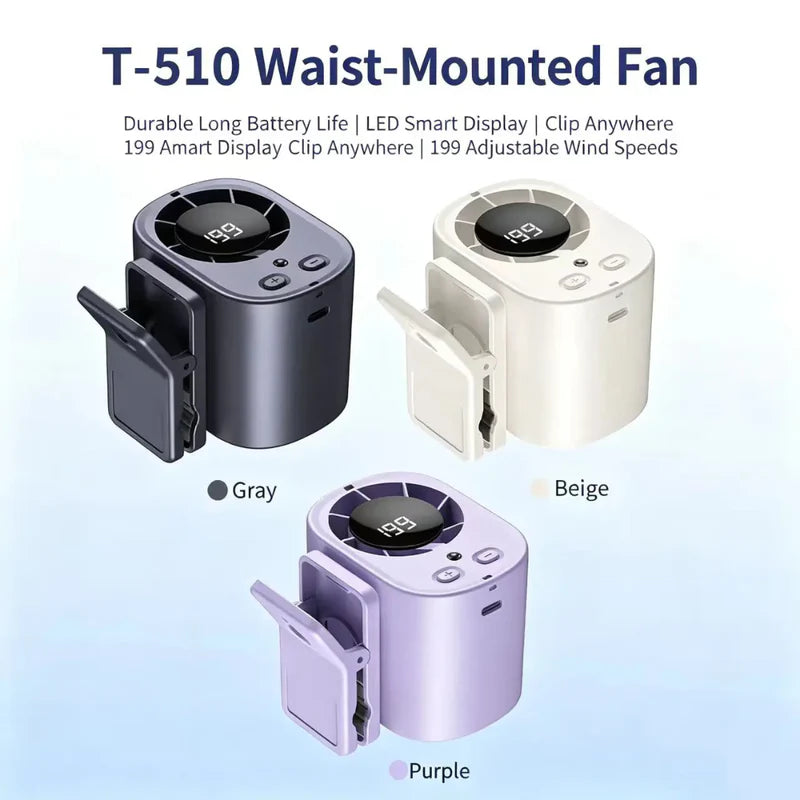 Personal Cooling Handheld Fan مروحة تبريد شخصية محمولة