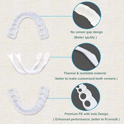 Snap in Teeth for Men and Women | الأسنان التركيب الفوري للرجال والنساء