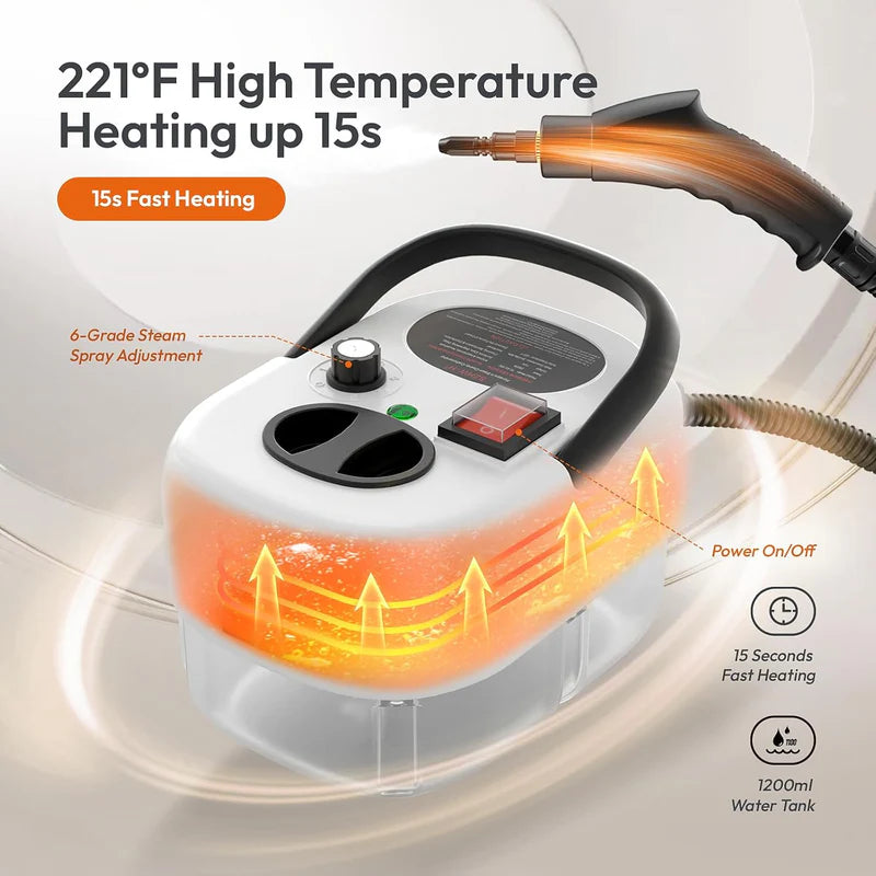 Portable Steam Cleaner | منظف البخار المحمول ستيم برو